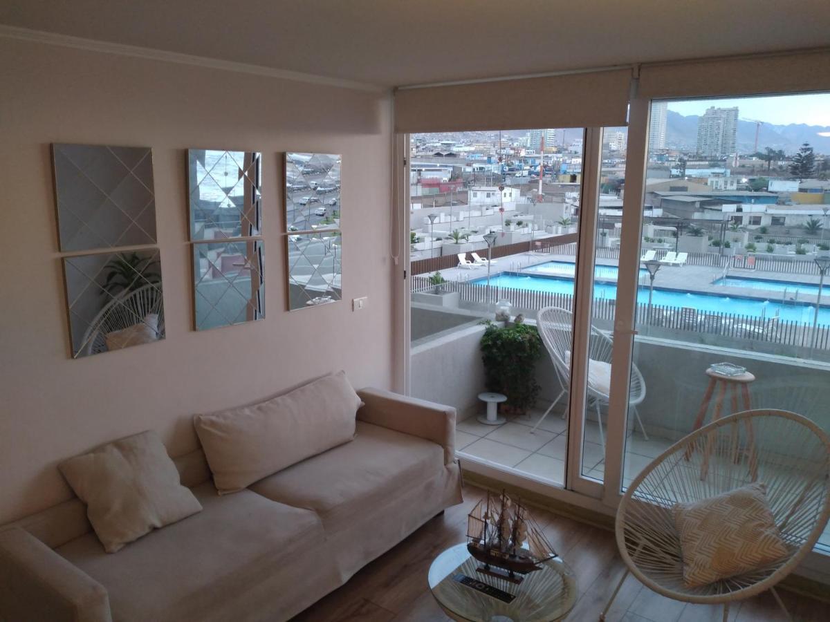 Hermoso Departamento Con Vista Al Mar Антофагаста Екстериор снимка